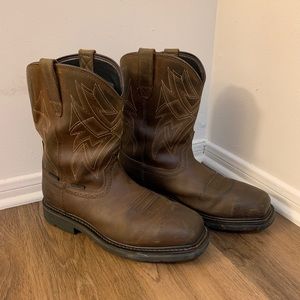 Everett Waterproof Steel Toe Work Boot